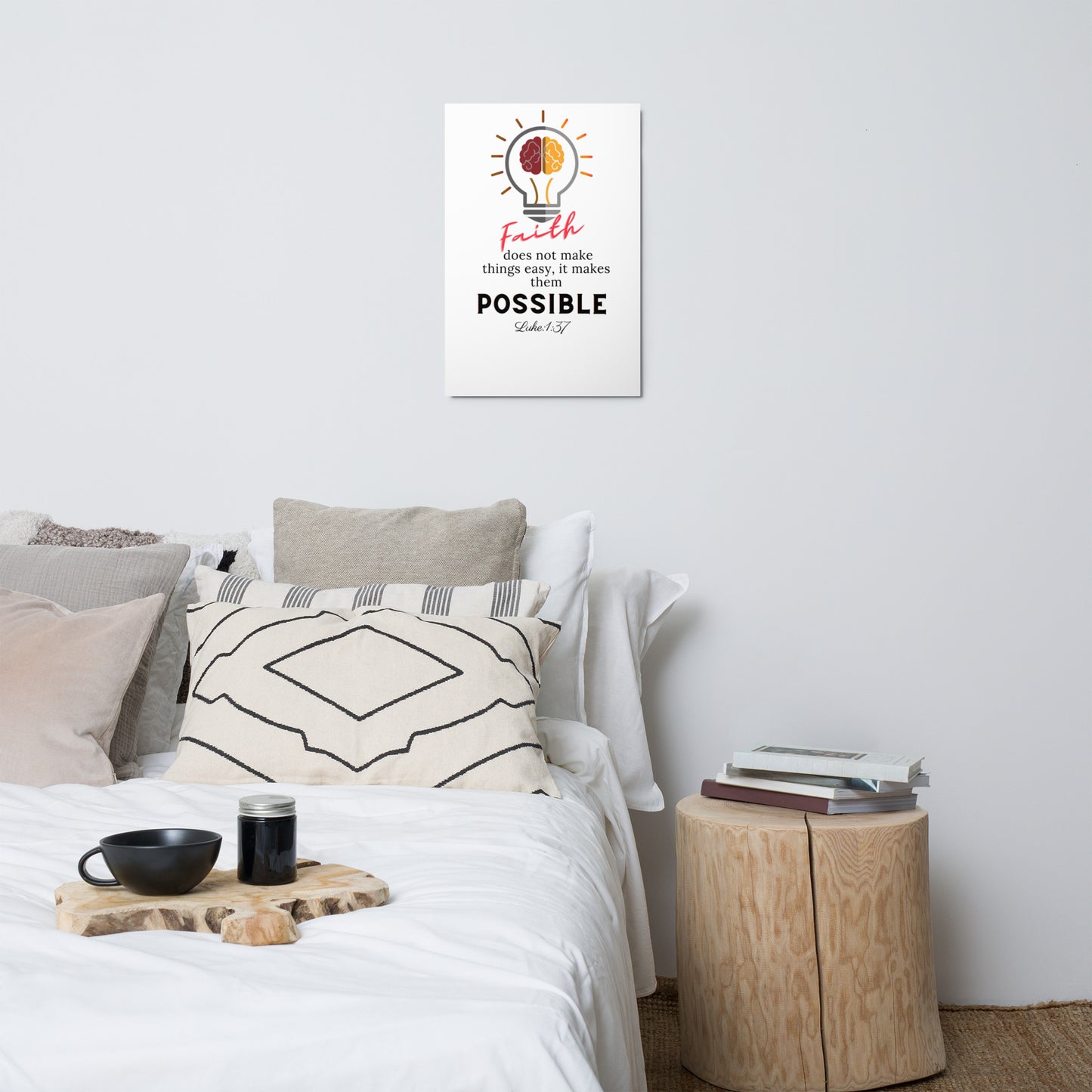Faith Metal prints